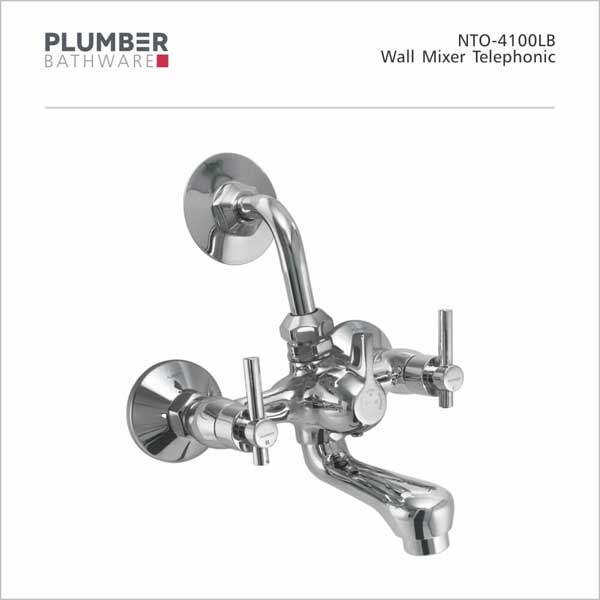 Plumber - Netto Series - Wall Mixer Telephonic 'L' Bend - NTO-4100L