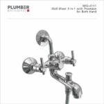 Plumber - Netto Series - Wall Mixer 3 in 1 - NTO-4111