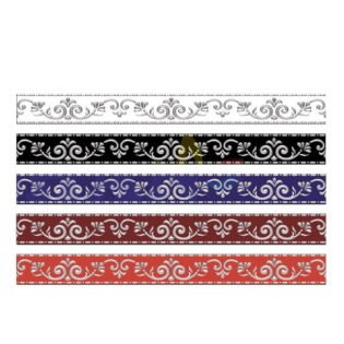 DARSHAN - Border Tiles - Nani-Vel Series - SILVER - 600 x 60 mm