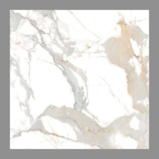 NARMADA - Vitrified Tiles - Glossy - Oklay Gold - 600 x 600 mm