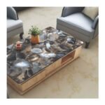 NARMADA - Multipurpose Solid Surface - Opal Blue - 800 x 2400 mm