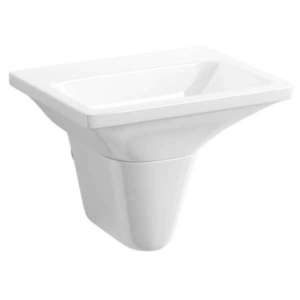 Plumber - Half Pedestal Wall Hung Wash Basin - Beta - PBW-WHB-2314