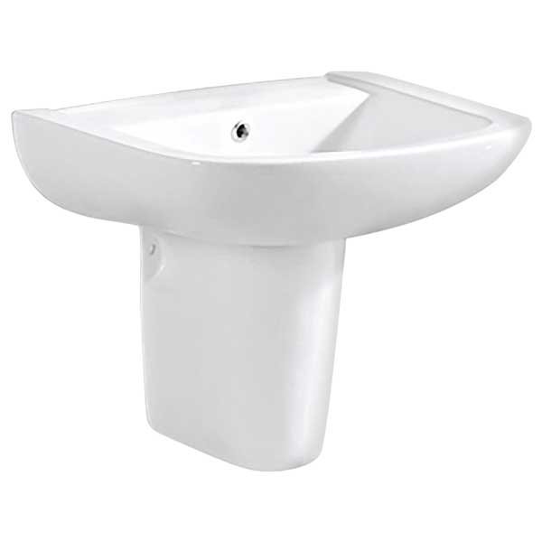 Plumber - Half Pedestal Wall Hung Wash Basin - Amaedus - PBW-WHB-9223