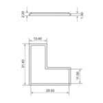 Aligning Square - PCHE14 - 14 MM - Image 2