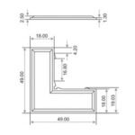 Aligning Square - PCHE15 - 15 MM - Image 2
