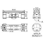 Single Adjustable V-Groove Roller - PH120V - Image 2