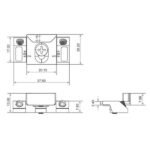 Adjustable Pawl Locking Striker - PH154 - Image 2