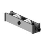 Aluminium Body Double Adjustable U-Groove Roller - PH192U