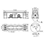 Double Adjustable U-Groove Roller - PH209U - Image 2