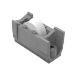 Single Adjustable V-Groove Roller - PH229V - 23 mm