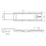 Casement One Way Connected Multi Locking Device - PH253 - Image 2