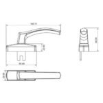 Multi-Point Heavy Cremone Handle - PH312 - Image 2