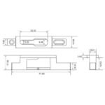 Sliding Multi Locking Receiver - PH374 - Image 2