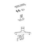 Cremone Handle Single Fork Kit - PHF 129-40 - Image 3