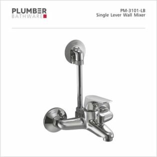 Plumber - Poem Series - Single Lever Wall Mixer with 'L' Bend - PM-3101-LB