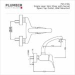 Plumber - Poem Series - Single Lever Sink Mixer - PM 3106 - Image 2