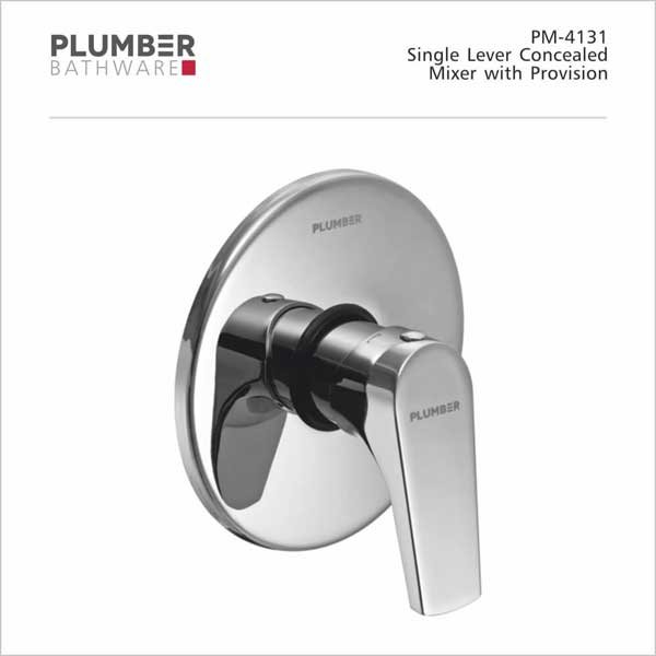 Plumber - Poem Series - Single Lever Concealed Mixer - PM-4131