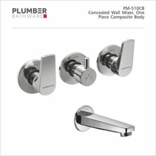 Plumber - Poem Series - Concealed Wall Mixer - PM-510CB