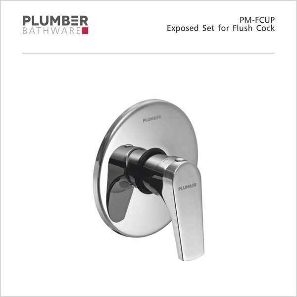 Plumber - Poem Series - Exposed set Flush Cock - PM-FCUP