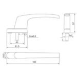 Multi-Point Locking Casement Handle - PSH002 - Image 2