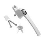 Multi-Point Locking Casement Handle with Key - PSH003