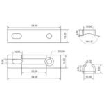 SS - Sliding Striker SS304 - PSK115 - Image 2