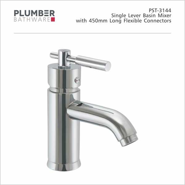 Plumber - Pristine Series - Single Lever Basin Mixer - PST-3144