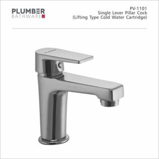 Plumber - Prive Series - Single Lever Pillar Cock - PV-1101