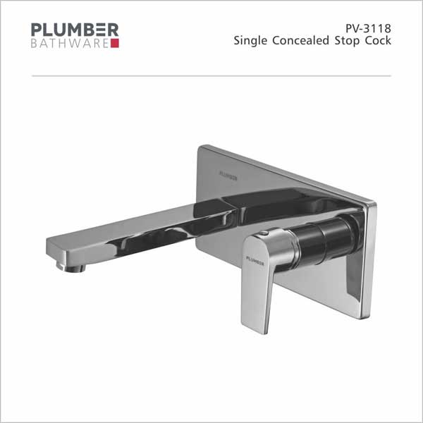 Plumber - Prive Series - Single Concealed Stop Cock - PV-3118