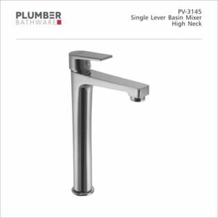 Plumber - Prive Series - Single Lever Basin Mixer High Neck - PV-3145