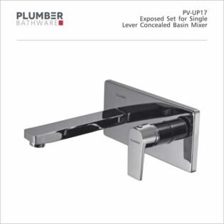 Plumber - Prive Series - Exposed Set for Single Lever Basin Mixer - PV-UP17