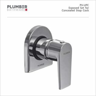 Plumber - Prive Series - Exposed set for Concealed Stop Cock - PV-UPC