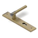 Italica - Mortise Handle - R2T Plate and Rose