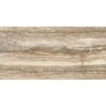NARMADA - High Gloss - Relief Travertino Brown - 600 x 1200 mm