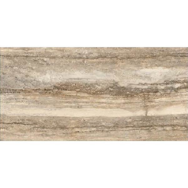 NARMADA - High Gloss - Relief Travertino Brown - 600 x 1200 mm