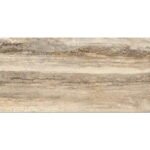 NARMADA - High Gloss - Relief Travertino Brown - 600 x 1200 mm