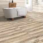 NARMADA - High Gloss - Relief Travertino Brown - 600 x 1200 mm