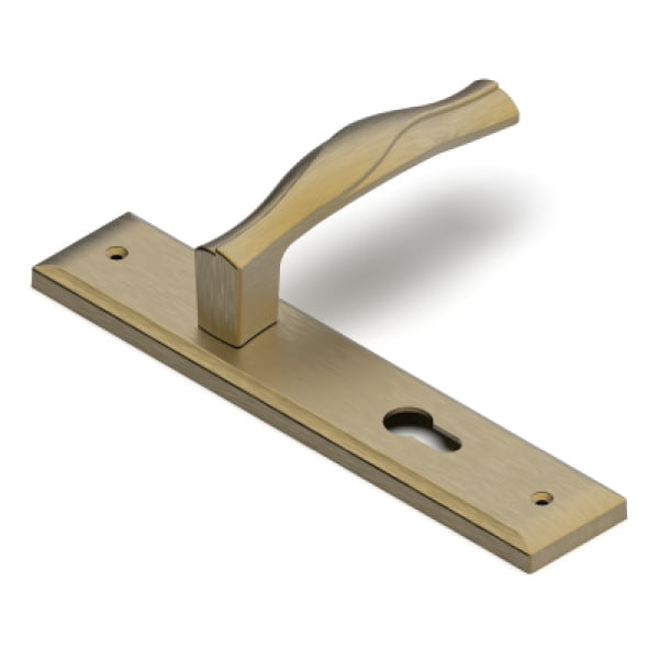 Italica - Mortise Handle - ROM Plate and Rose