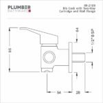Plumber - Rover Series - Bib Cock 2 Way - RR 2109 - Image 2