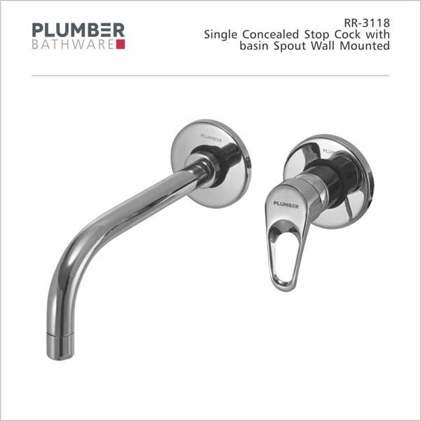 Plumber - Rover Series - Single Concealed Stop Cock - RR-3118