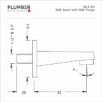 Plumber - Rover Series - Wall Spout - RR 4105 - Image 2