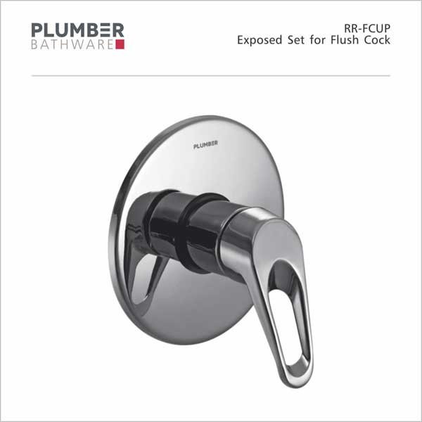 Plumber - Rover Series - Exposed set Flush Cock - RR-FCUP