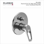 Plumber - Rover Series - Exposed Set for High Flow Single Lever Divertor - RR-UP04