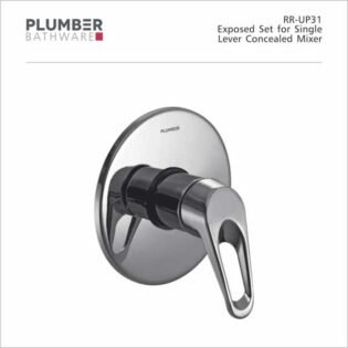 Plumber - Rover Series - Exposed Set for 3-INLET Single Lever Mixer - RR-UP31