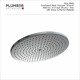 Plumber - Air Shower - Overhead Rain Shower - Round 300mm - RSA-3000