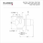 Plumber - Universal Items - Flush Valve Round 25mm - RX 7103 - Image 2
