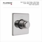 Plumber - Universal Items - Flush Valve Square 25mm - RX-7103S