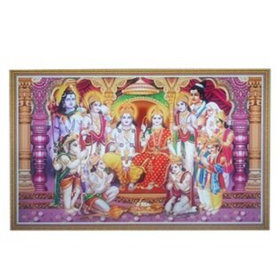 Ram Darbar - God Tiles - 6pcs. - 1200 x 1800 mm