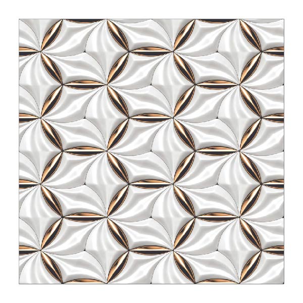 NARMADA - 3D Polished Tiles - S26 - 600 x 600 mm