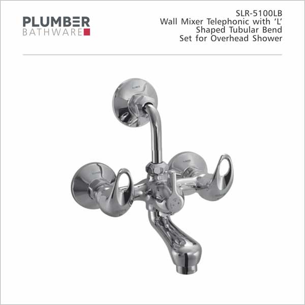 Plumber - Stellar Pro Series - Wall Mixer Telephonic 'L' Bend - SLR-5100L